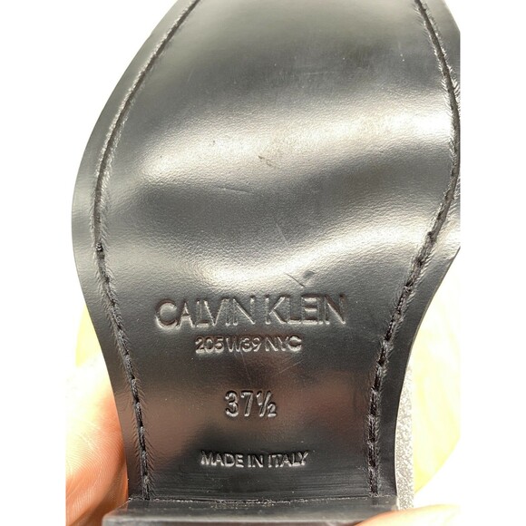 Calvin Klein X Raf Simons Boots Silver Western 205W39NYC Womens US 7 EUR 37.5 - Picture 8 of 12